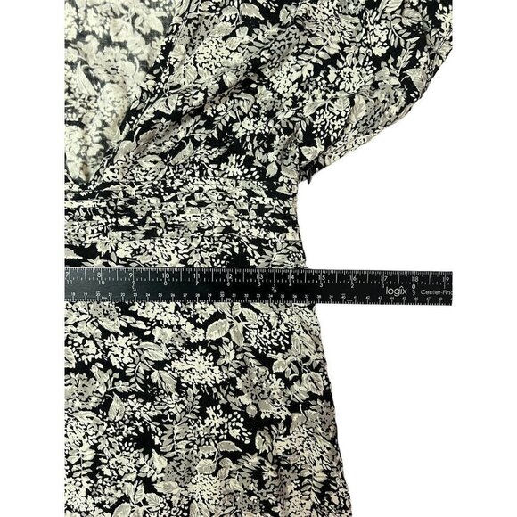 Floral Black Maxi Dress - Picture 14 of 15